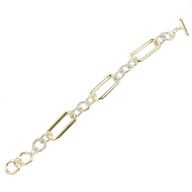 Rectangle Link Bracelet