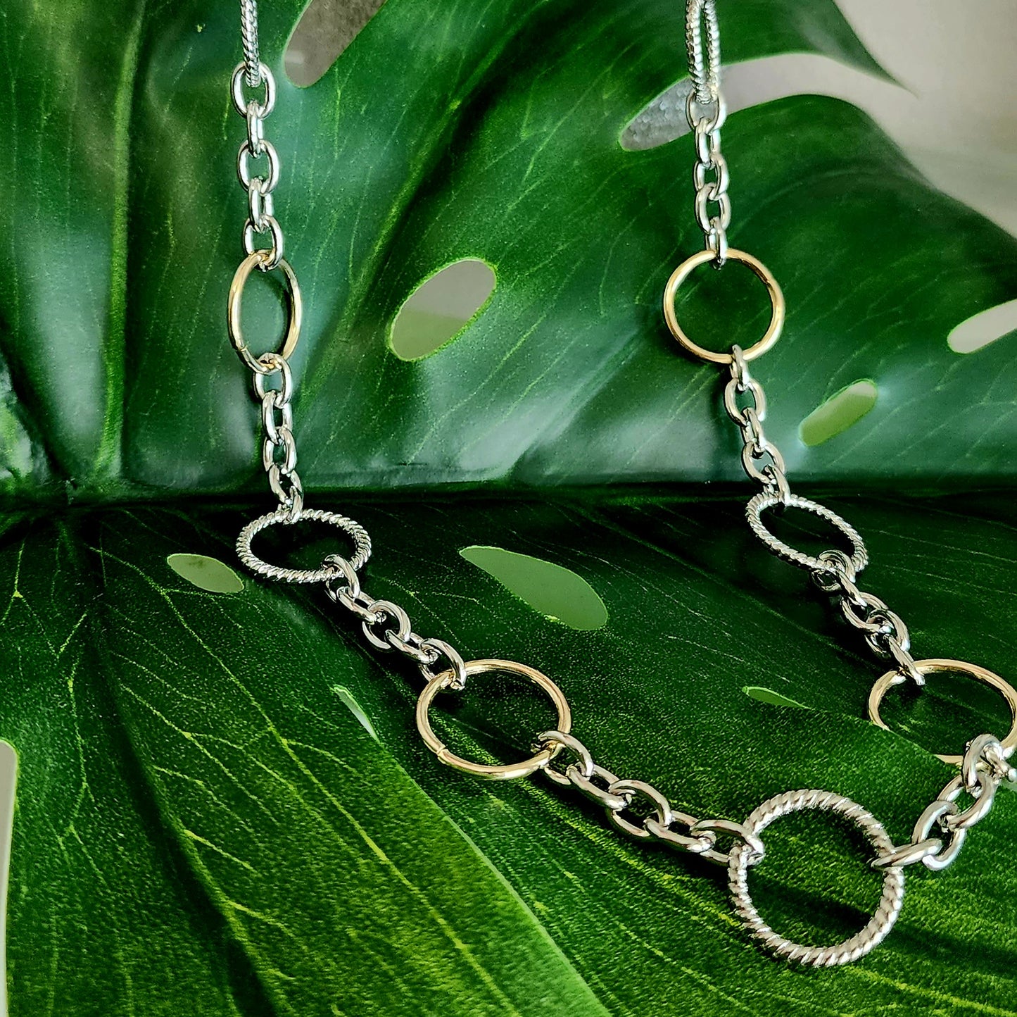 Circle Link Necklace