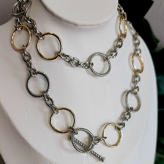 Circle Link Necklace