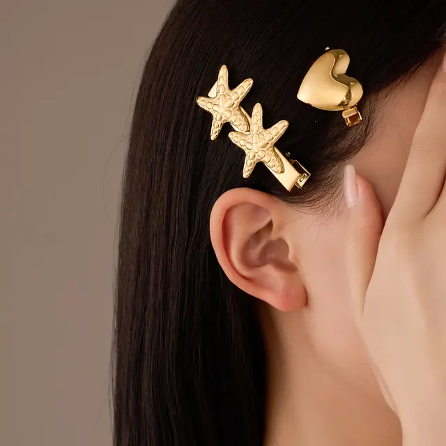 Hair Clip Starfish