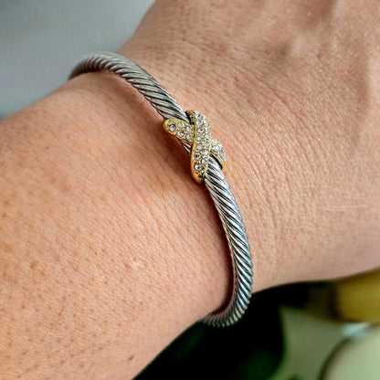 X Cable Bracelet