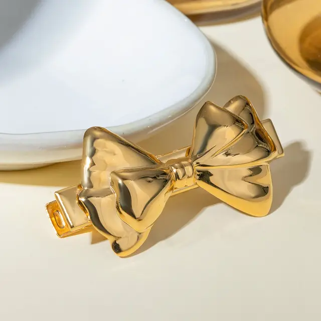 Hair Clip Bow Shape