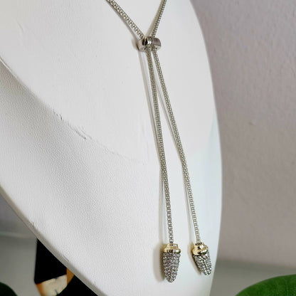 Zirconia Lariat