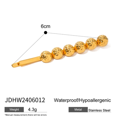 Hair Clip Hammer Pattern
