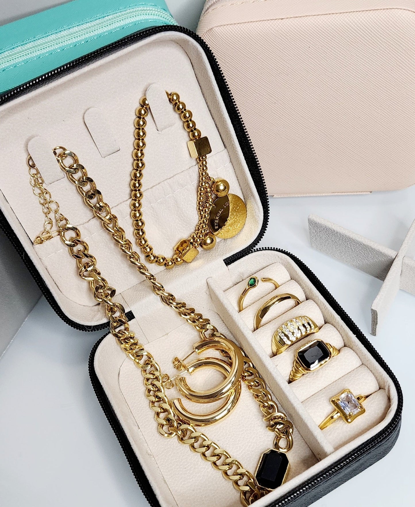 Portable Travel Jewelry Box